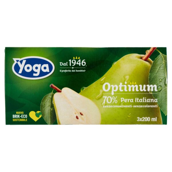 YOGA 3X200 PEAR JUICE Ml 600