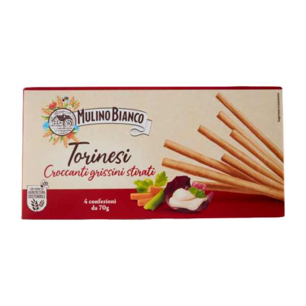 MULINO BIANCO BREADSTICKS GRISSINI TORINESI 280 GR